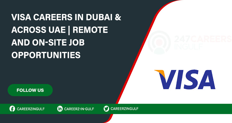 Careers at Visa in Dubai, & Across UAE - Online Apply